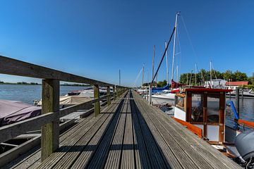 steiger - haven Puddemin op het eiland Rügen van GH Foto & Artdesign