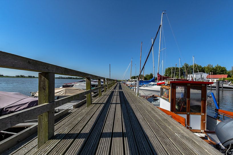 Bootssteg - Hafen Puddemin auf Rügen von GH Foto & Artdesign