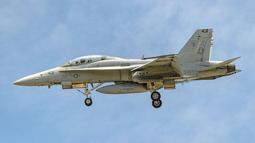 U.S. Navy Boeing F/A-18D Hornet van VFA-106 Gladiators.