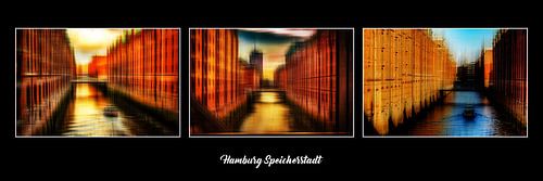 Drieluik Hamburg Speicherstadt