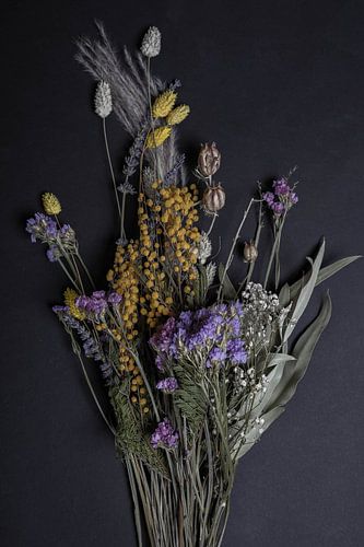 Bouquet de fleurs séchées