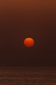 Bernsteinfarbener Horizont