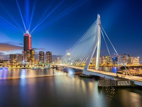 The skyline of Rotterdam