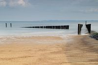 Strekdam in de Westerschelde bij 't Killetje, Groede