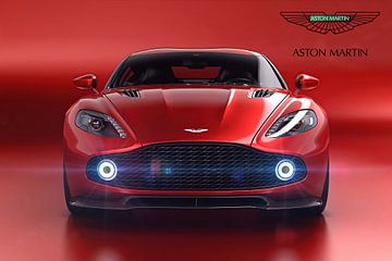 Aston Martin Vanquish Zagato, British sports car by Gert Hilbink