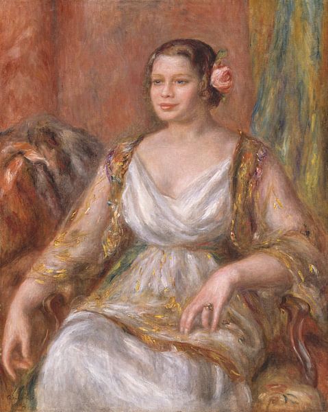 Tilla Durieux (Ottilie Godeffroy, 1880-1971), Auguste Renoir par Des maîtres magistraux