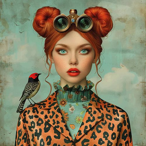 Bird watcher by Mirjam Duizendstra
