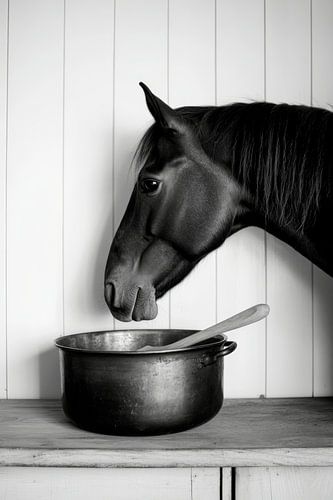 Paard kookpot