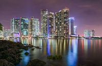 Miami Skyline von Mark den Hartog Miniaturansicht
