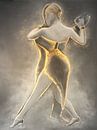 Anna Ermakova - Tango - Let´s Dance von Edeltraut K. Schlichting Miniaturansicht