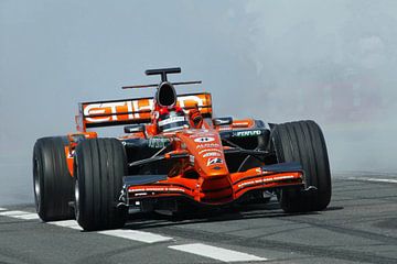 Spyker formule 1 van Michel Postma