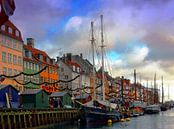 Nyhavn Harbour by Dorothy Berry-Lound thumbnail