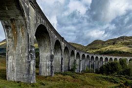 Glenfinnan-Viadukt, Glencoe, Schottland von Esther Bakker-van Aalderen