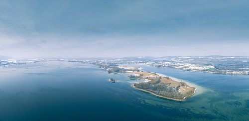 La presqu'île de Mettnau dans l'ouest du lac de Constance