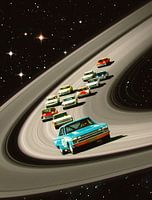 Een Saturnus autorace