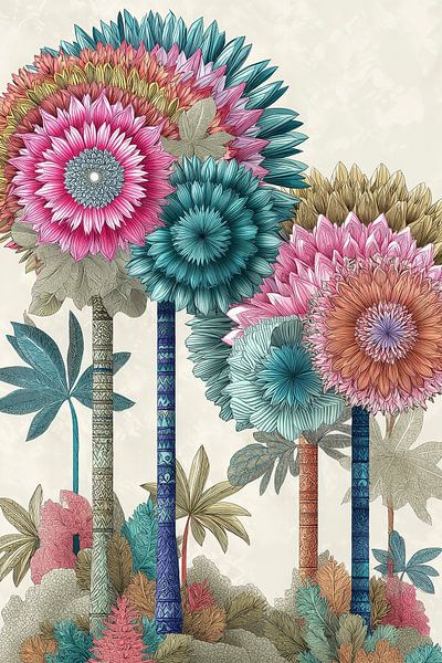 Pastelparadijs no.2 van Studio BB