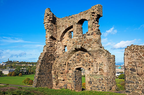 Kapelle des heiligen Antonius „'“, Holyrood Park, Edinburgh, Schottland, Vereinigtes Königreich