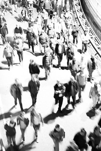Impressie van het publiek bij de Noorderbrugparade