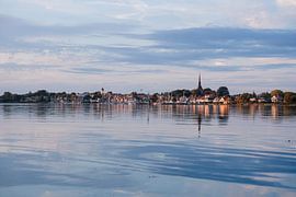 Mirror image of the Danish village of Nysted by Laura Bosch
