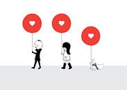 Red Balloon van Jun-Yi Lee thumbnail