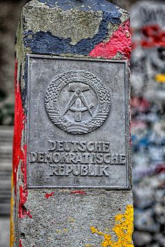 DDR-Fragment der Mauer