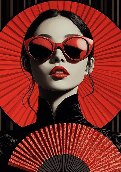 Vergoldete Schatten von crack head