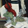Ángel Zárraga - Nature morte au violon (1919) sur Peter Balan