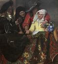 Die Zuhälterin, Johannes Vermeer von Meisterhafte Meister Miniaturansicht