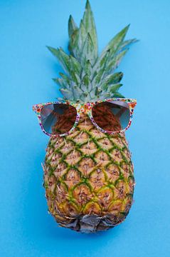 Ananas met zonnebril van C. Nass