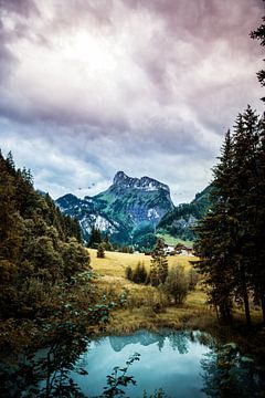 Fairy Landscape - Kandersteg, Zwiterland van Jordy Brada