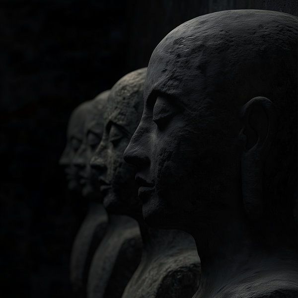 Meditative Silence by Color Square