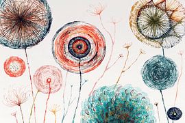 Méditation aux fleurs d'été