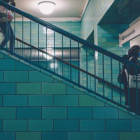 L'escalier vert sur A. David Holloway