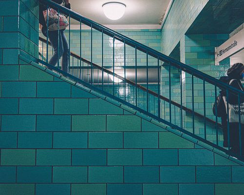 L'escalier vert sur A. David Holloway