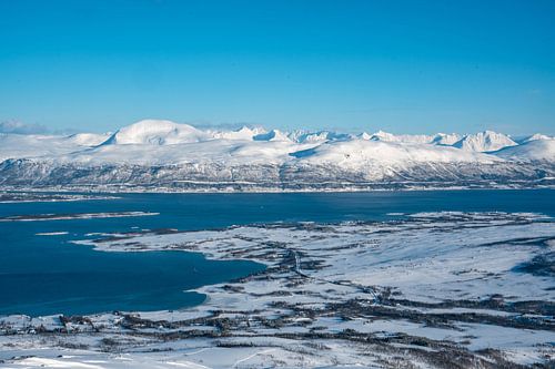 Winterlandschap rond Tromso