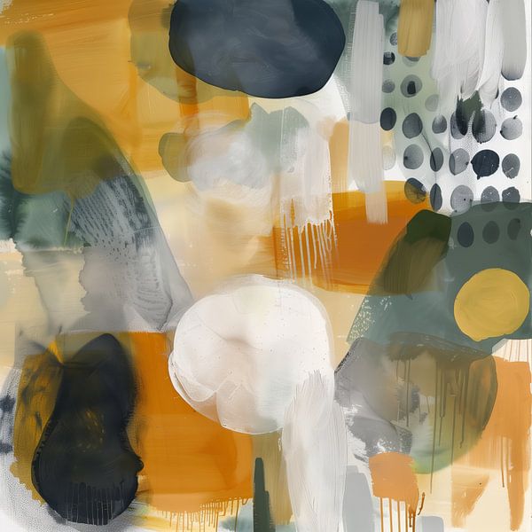 Abstracte vormen van Imagine