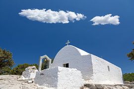 Kapel in het kasteel van Monolithos, Rhodos Eiland