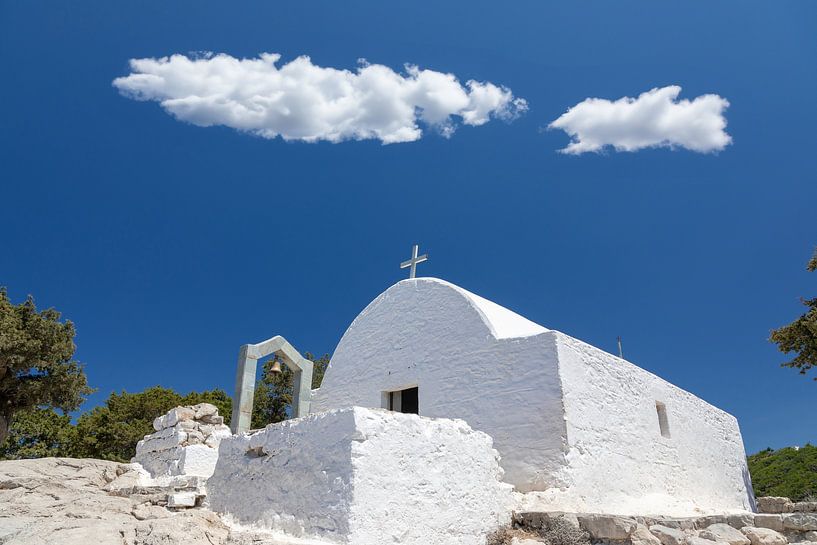 Kapelle auf Burg Monolithos, Insel Rhodos von Tilo Grellmann