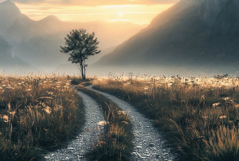Majestätische Gipfel der Dolomiten von fernlichtsicht