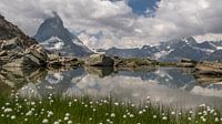 Zicht op de Matterhorn van Arjan Schalken thumbnail