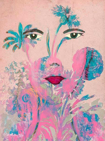 Inside the flowers by Gabi Hampe