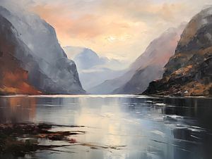 Norwegischer Fjord von Magnus Karlsen