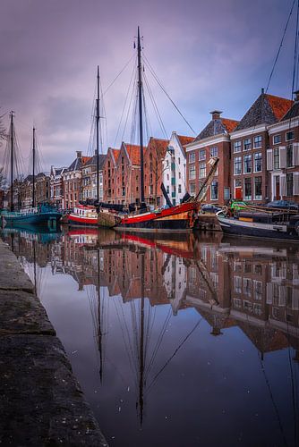 Historic Ships on the Hoge der Aa - Reflections in the Heart of Groningen