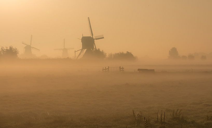 Lever de soleil à Kinderdijk par AdV Photography