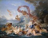 François Boucher - The Triumph of Venus van 1000 Schilderijen thumbnail