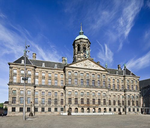 Palais royal sur la place du Dam Amsterdam