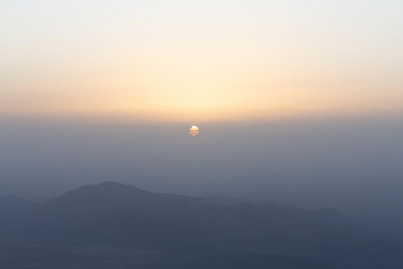 Sunrise over Atlas Mountains by Arthur van der Zwan