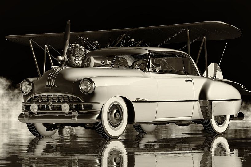 Pontiac Chieftain built in 1950 by Art to make a house your home