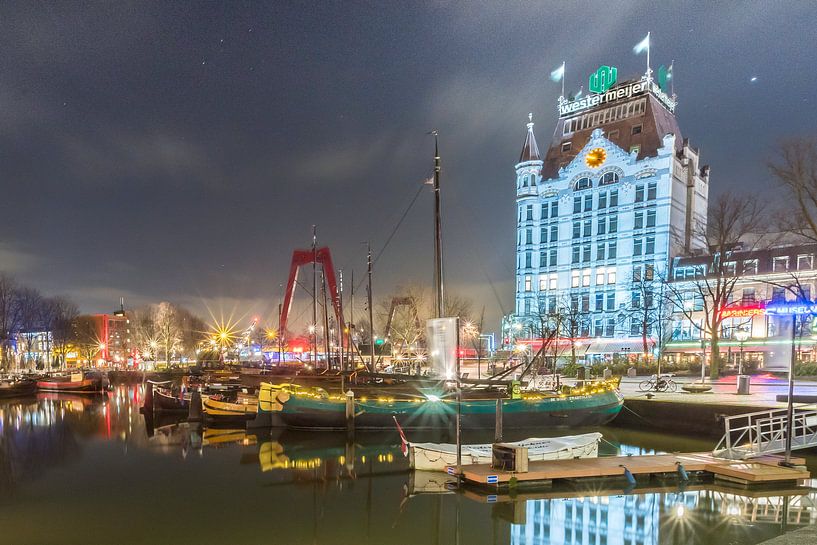 Oude haven Rotterdam van Arie Jan van Termeij