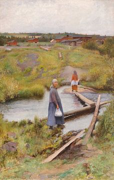 The Short-Cut, 1892, Pekka Halonen